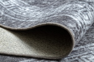 Sivý koberec vhodný na pranie v práčke MIRO