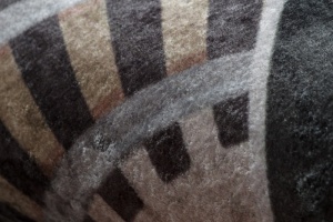 Detský sivý koberec vhodný na pranie v práčke MIRO