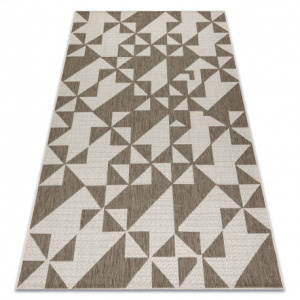 KOBEREC SIZAL FLOORLUX 20489 šampanské / taupe TROJUHOLNÍK