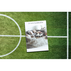 JUNIOR 51307.803 umývací koberec Ihrisko, futbal pre deti protišmykový - zelená
