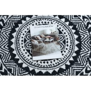 Okrúhly koberec FUN Napkin obrúsok - krém