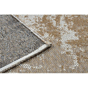 Ekologický koberec CASA, EKO SISAL Boho, vintage 2809 krémová, žltá , recyklovateľná bavlna