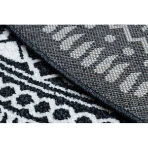 Okrúhly koberec FUN Napkin obrúsok - negru