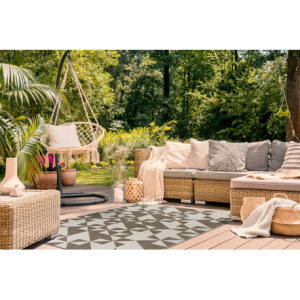 KOBEREC SIZAL FLOORLUX 20489 šampanské / taupe TROJUHOLNÍK
