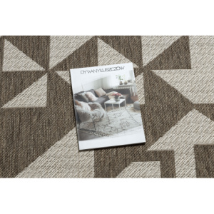KOBEREC SIZAL FLOORLUX 20489 šampanské / taupe TROJUHOLNÍK