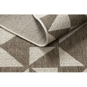 KOBEREC SIZAL FLOORLUX 20489 šampanské / taupe TROJUHOLNÍK